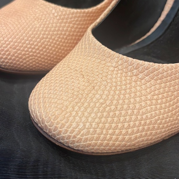 Celine Phoebe Philo Pink Python Wooden Heels - Picture 9 of 10